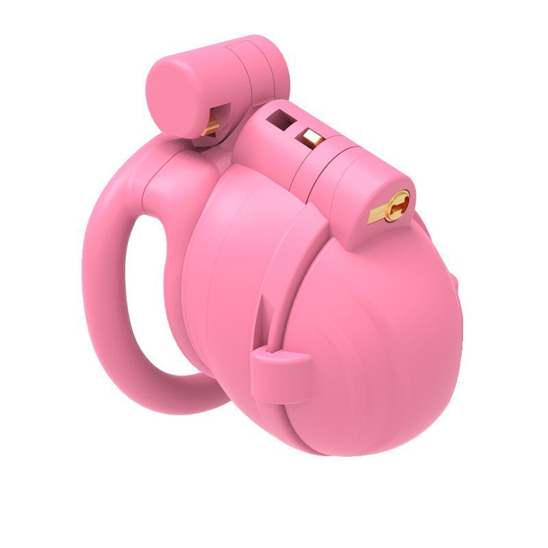 3D Printing Toys - กุญแจล็อคความบริสุทธิ์สำหรับผู้ชาย, รูปทรงฟันหมาป่าแบบรังผึ้งมีหนาม, กรงล็อคความบริสุทธิ์แบบพิมพ์ 3 มิติ, ของเล่นทางเพศสำหรับการฝึกแบบ