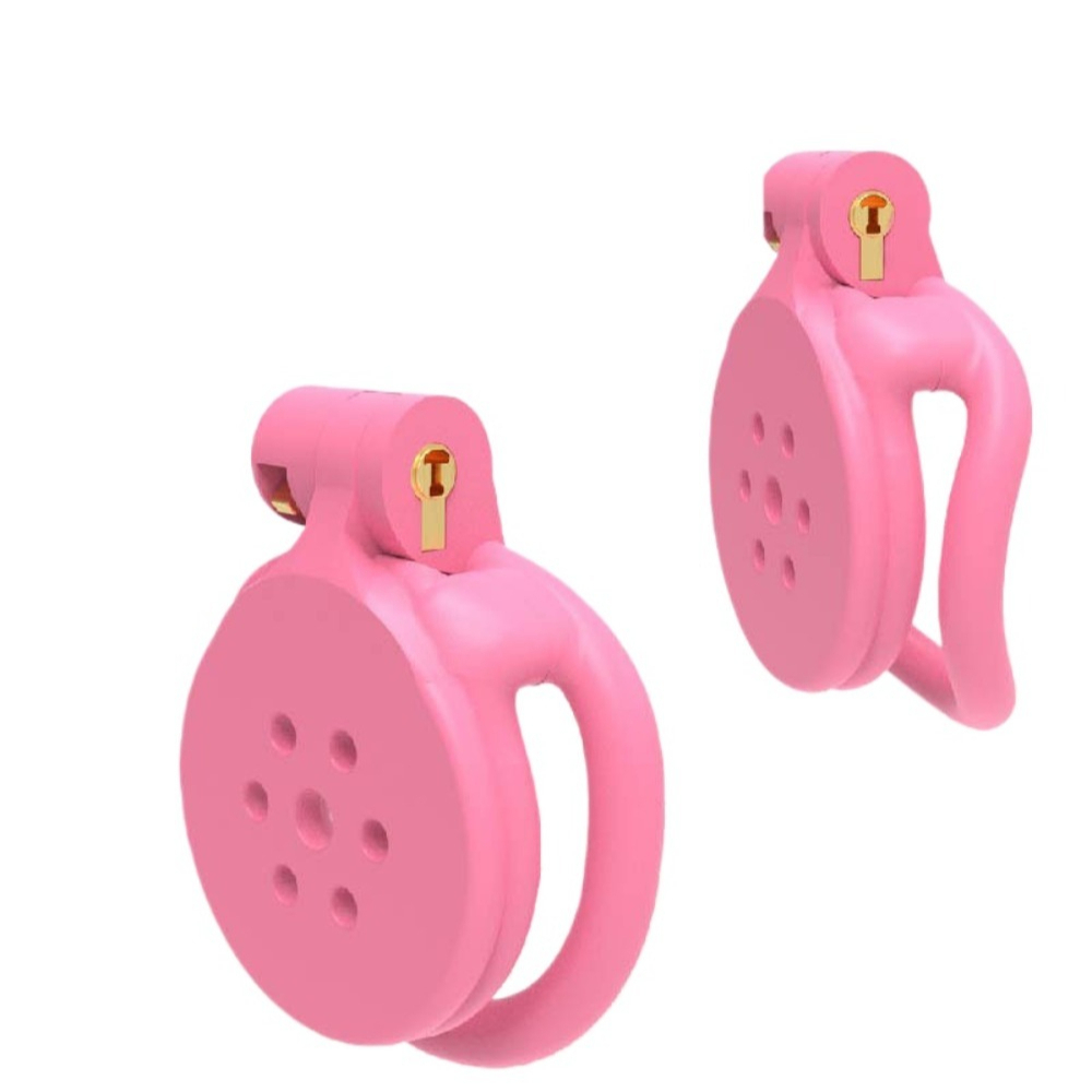 3D Printing Toys - อุปกรณ์ควบคุมความบริสุทธิ์ชายแบบพิมพ์ 3 มิติ รุ่นใหม่ กรงครอบอวัยวะเพศชายแบบแบน แหวนรองอวัยวะเพศชายแบบโค้ง