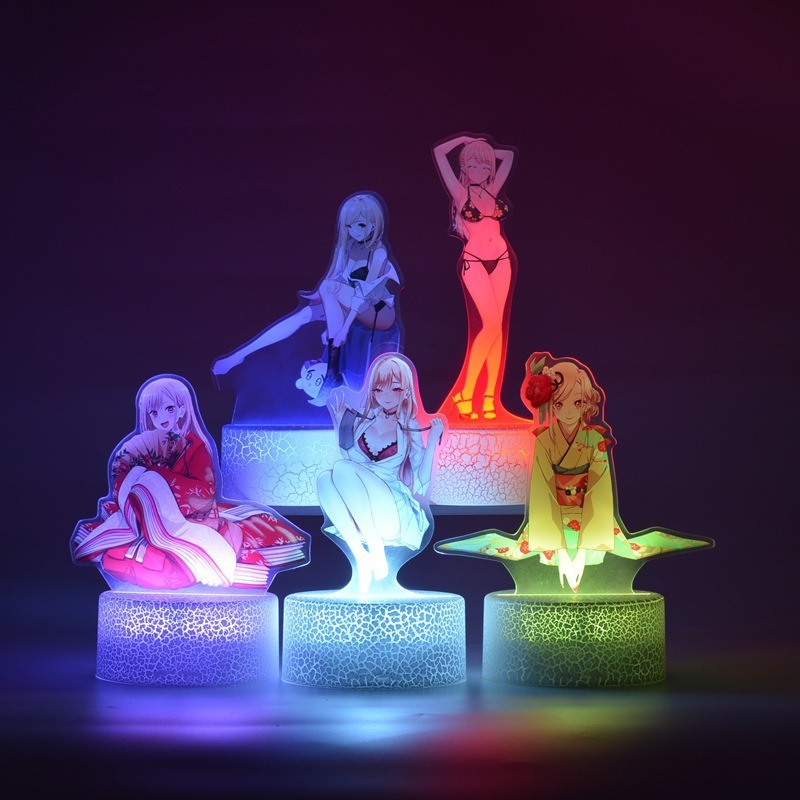 3D Printing Model - ไฟกลางคืนลายการ์ตูนน่ารักจากอนิเมะ My Dress Up Darling ตัวละครคิตากาวะ