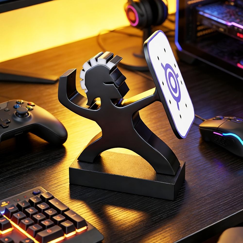3D Printing Figure - ที่เก็บลูกดอกสปาร์ตัน 9 ช่อง ของตกแต่งห้องธีมกรีก ขาตั้งโชว์ฟิกเกอร์พิมพ์ 3