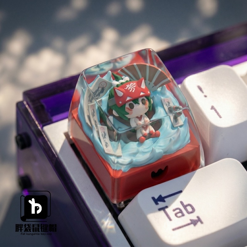 3D Printing Keyboard Keys - คีย์แคปการ์ตูน Gameboy Original Collection สำหรับคีย์บอร์ดกลไก คีย์แคปเรซินโปร่งแสง
