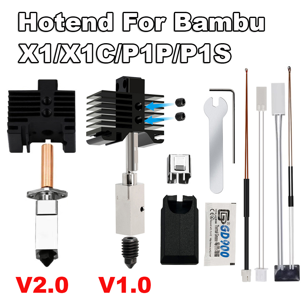 3D Printing X1 Carbon - อัพเกรด 3D เครื่องพิมพ์ Hotend สําหรับ Bambu
