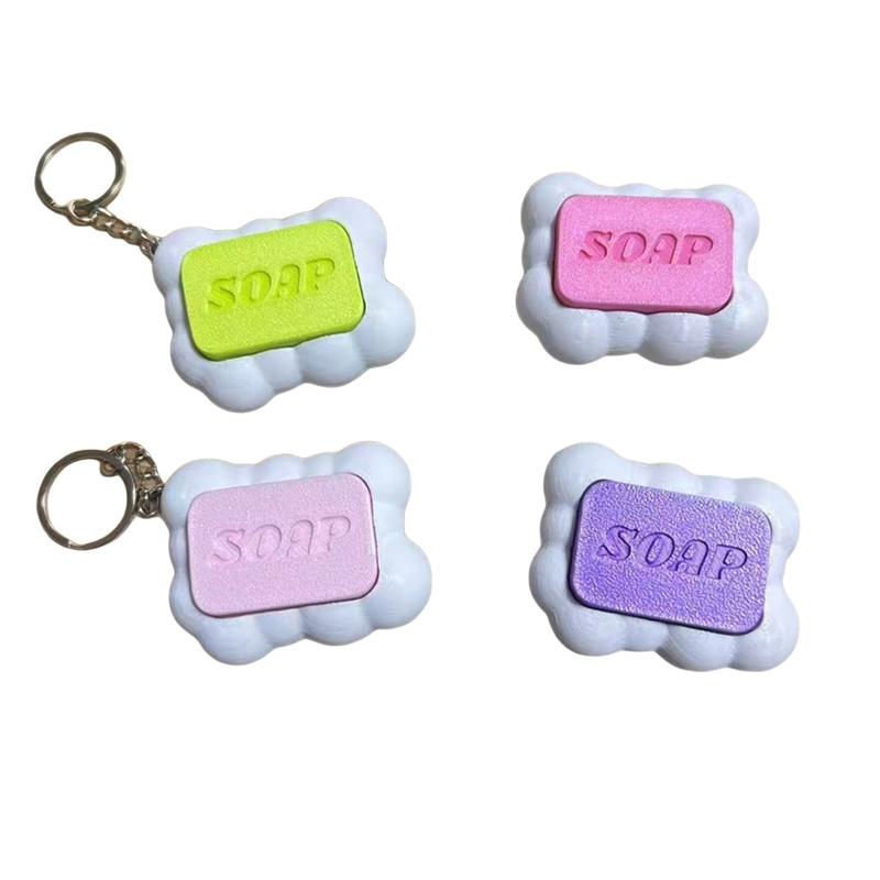 3D Printing Keyboard Keys - พวงกุญแจกดปุ่มคีย์บอร์ด ของเล่นคลายเครียด 3 มิติ พิมพ์ลาย 3D