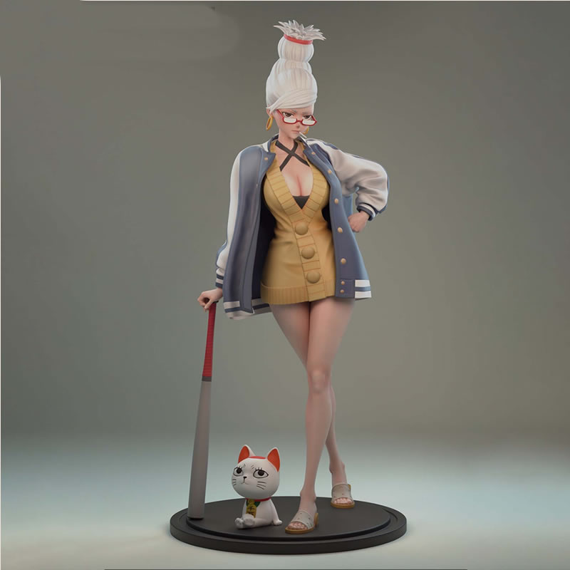 3D Printing Character - 2 รูปแบบเกม 6076 Seiko Ayase 3D