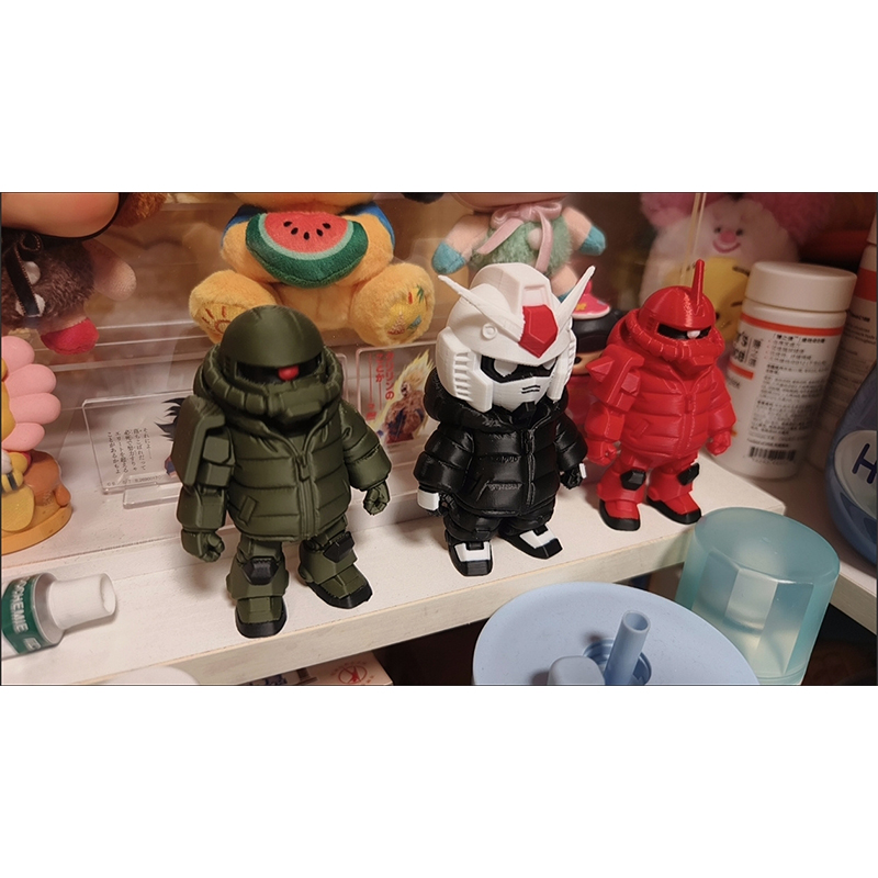 3D Printing Gundam - โมเดล Yige รุ่น Q Zaku Rx-0