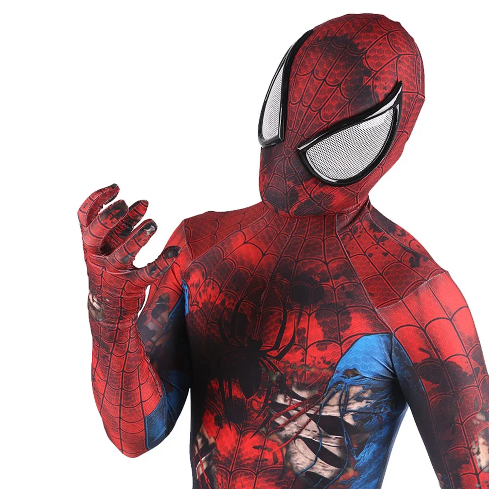 3D Printing Toys - ชุดคอสเพลย์ซอมบี้สุดเจ๋งสำหรับฮาโลวีน ชุดซูเปอร์ฮีโร่ BUG Man ชุดบอดี้สูทเซนไทพิมพ์ลาย 3