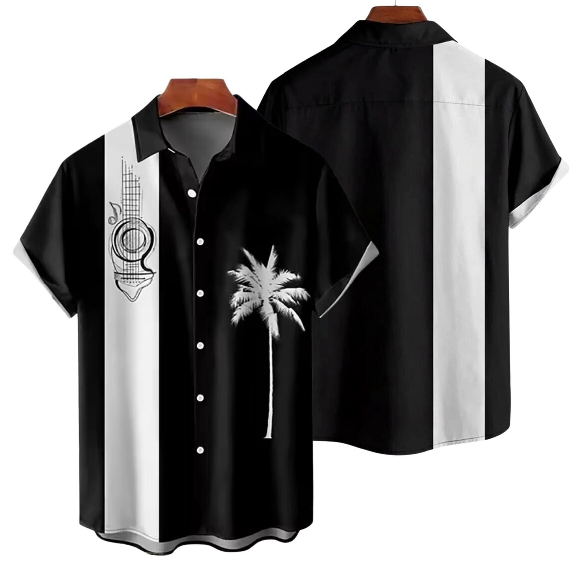 เสื้อเชิ้ตลายต้นปาล์มและกีตาร์ - 3D Printing Guitar บทวิจารณ์และราคา