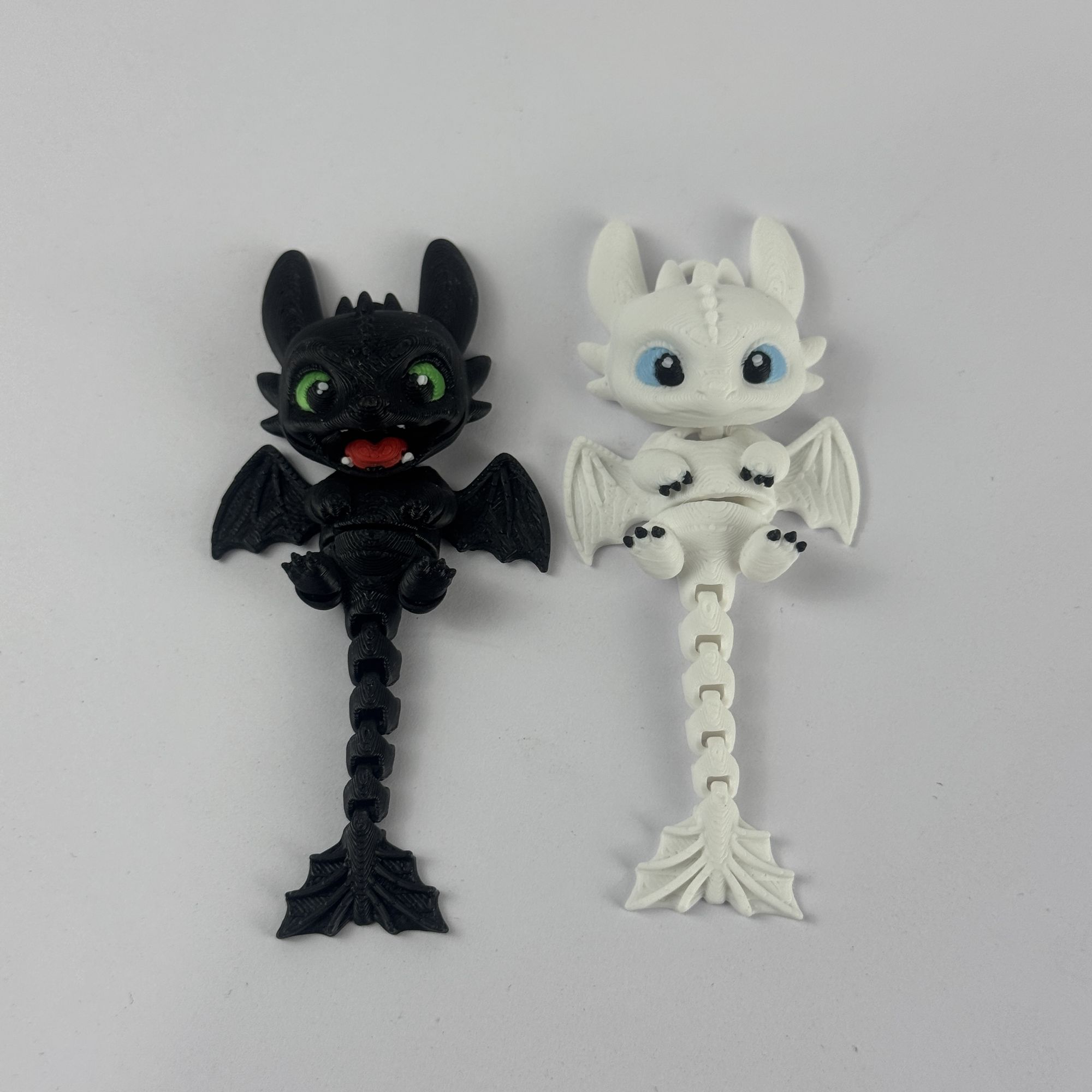 จี้มังกรขยับได้พิมพ์ 3 มิติ ไน - 3D Printing Toys บทวิจารณ์และราคา