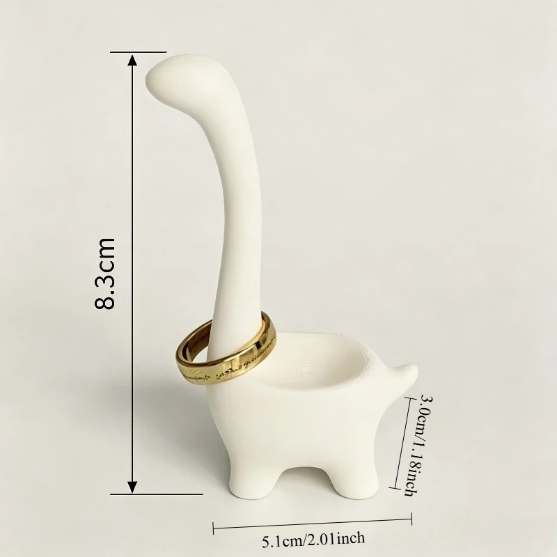 ของตกแต่งโต๊ะทำงาน ที่วางแหวนไ - 3D Printing Ring Holder บทวิจารณ์และราคา