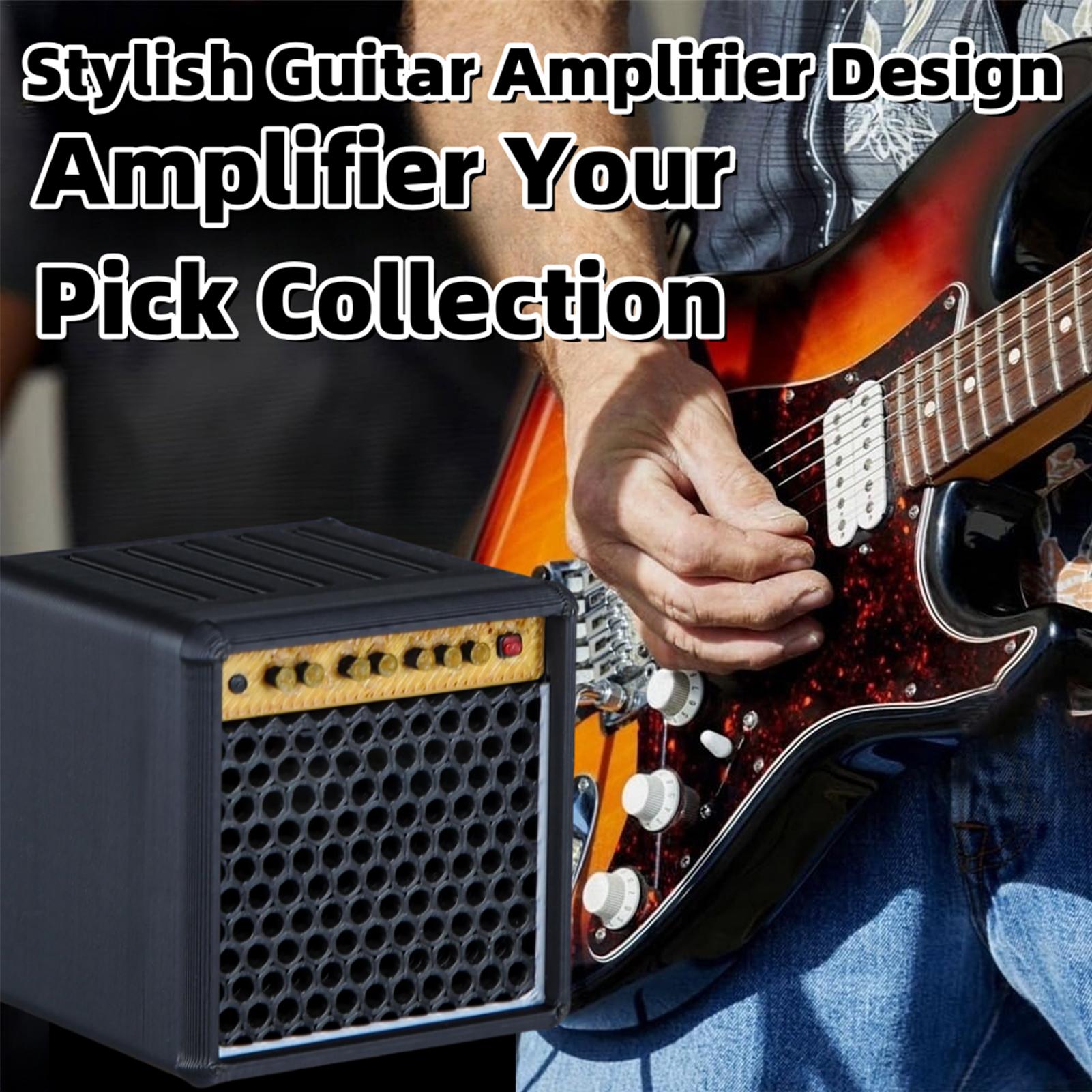 กล่องเก็บปิ๊กกีตาร์แบบพิมพ์ 3  - 3D Printing Guitar บทวิจารณ์และราคา