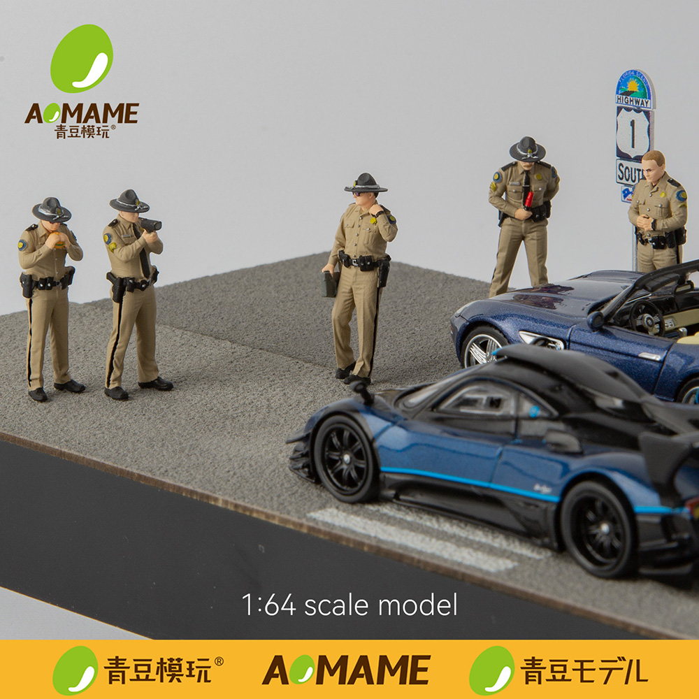 ชุดฟิกเกอร์เรซินตำรวจทางหลวงฟล - 3D Printing Diecast Cars บทวิจารณ์และราคา