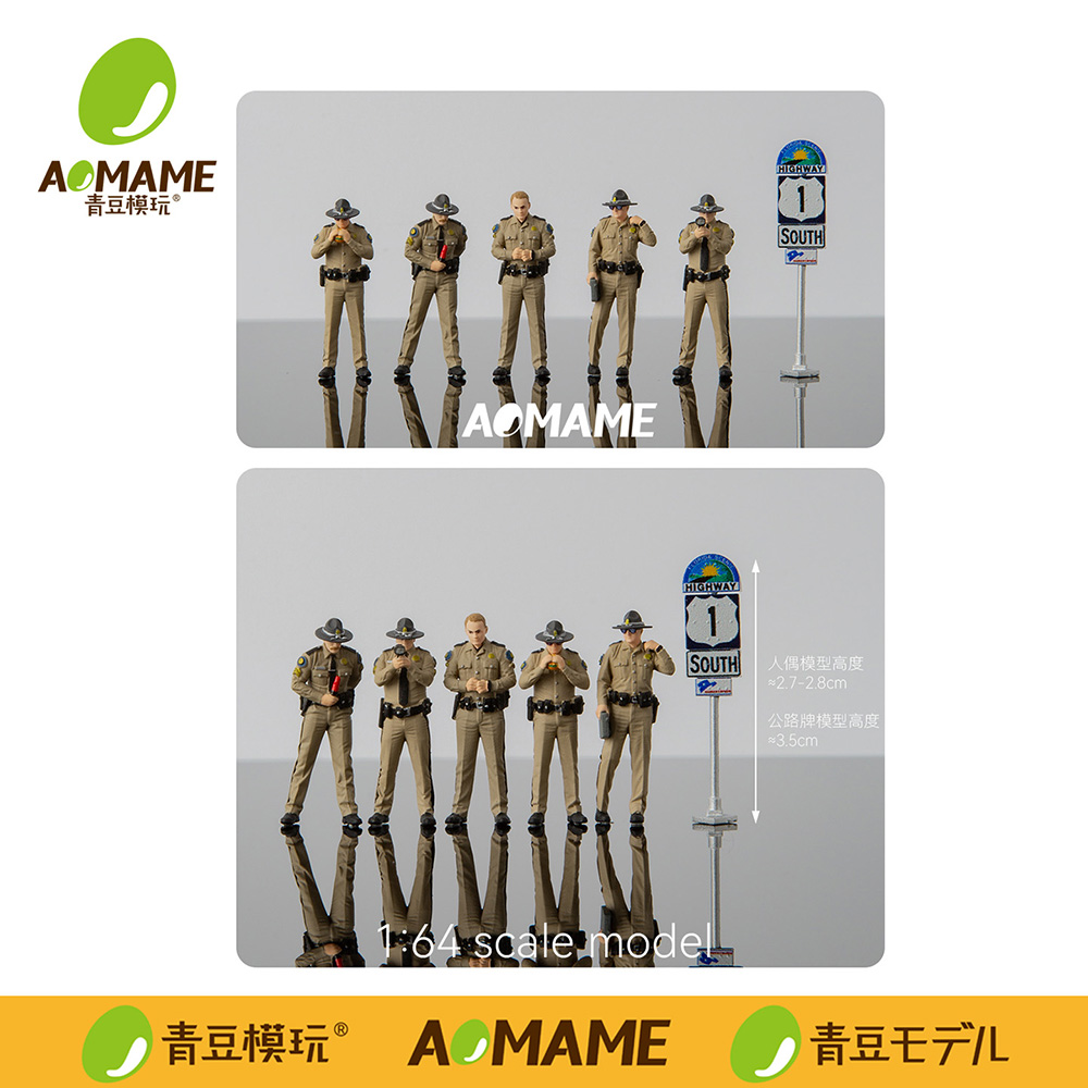 ชุดฟิกเกอร์เรซินตำรวจทางหลวงฟล - 3D Printing Diecast Cars บทวิจารณ์และราคา