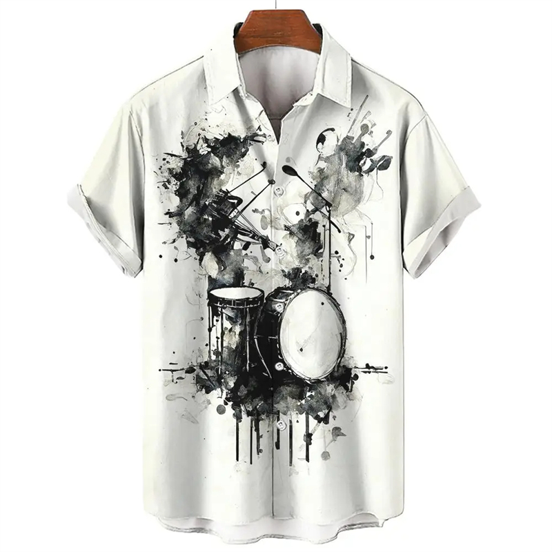 เสื้อฮาวายแขนสั้นสำหรับผู้ชาย, - 3D Printing Guitar บทวิจารณ์และราคา
