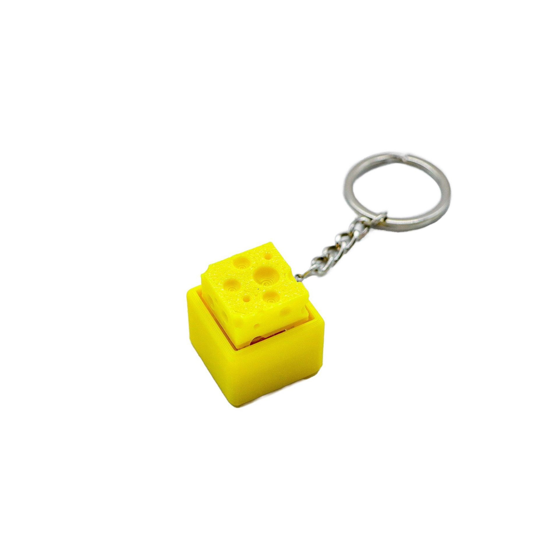 พวงกุญแจรูปคีย์บอร์ดชีสขนาดเล็ - 3D Printing Toys บทวิจารณ์และราคา