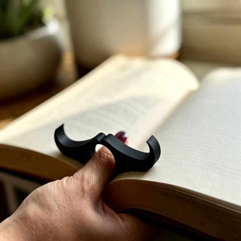 แหวนอ่านหนังสือรูปทรงหนวดที่พิ - 3D Printing Ring Holder บทวิจารณ์และราคา