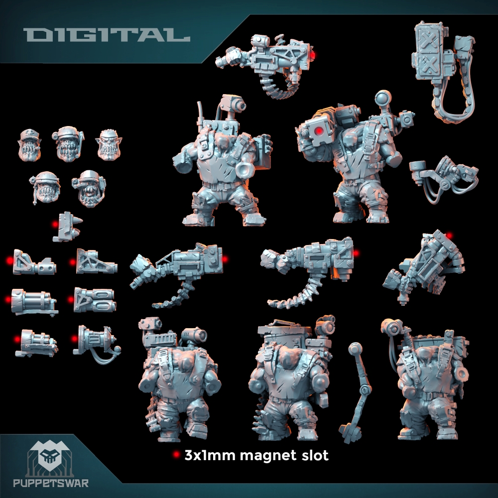 Orc Ultimate Badasses Squad, ฟ - 3D Printing Character บทวิจารณ์และราคา