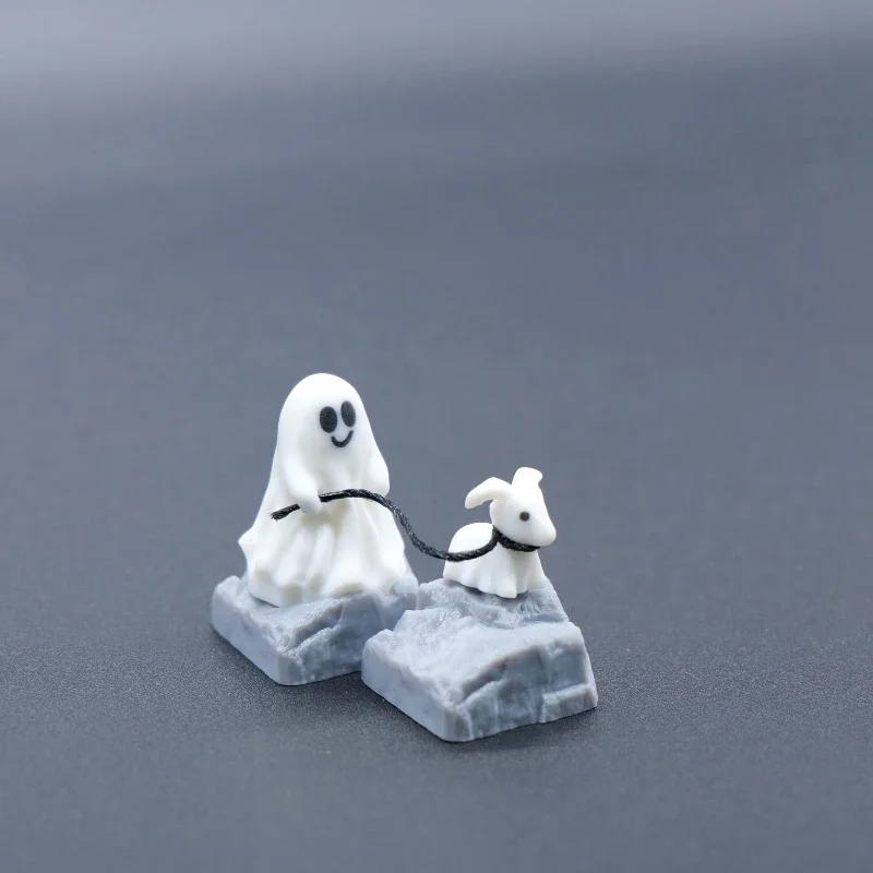 Ghost Puppy เรซิ่น Keycap Cust - 3D Printing Keyboard Keys บทวิจารณ์และราคา