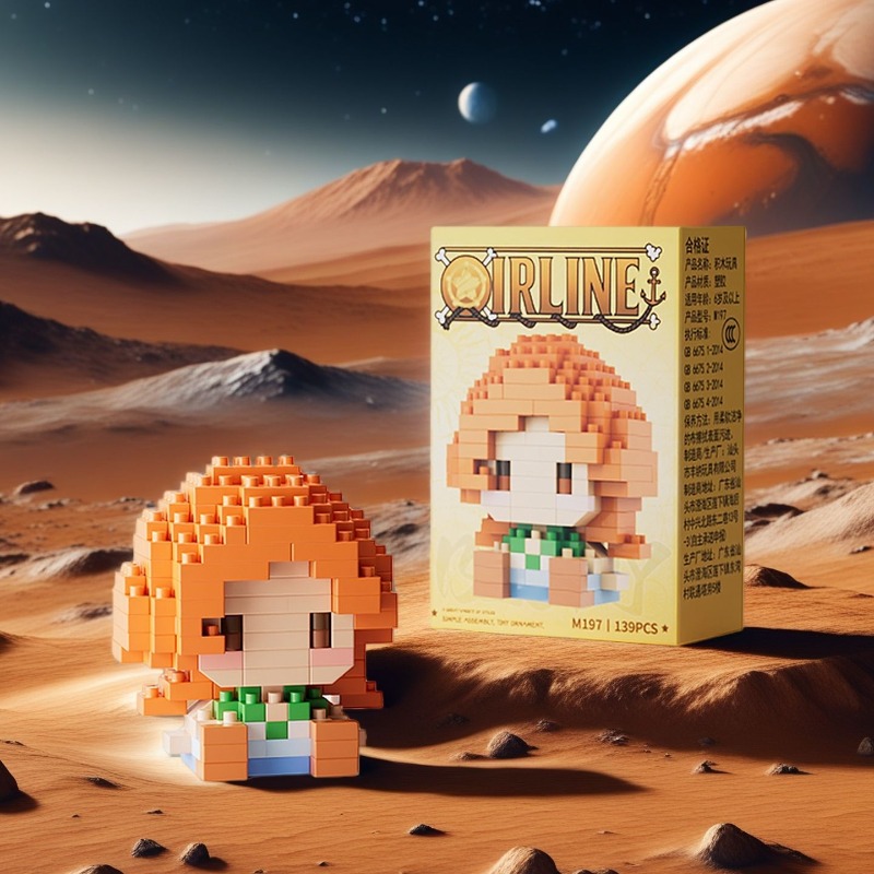 โมเดลตัวต่อจิ๋ว วันพีซ ซันโกลด - 3D Printing Toys บทวิจารณ์และราคา