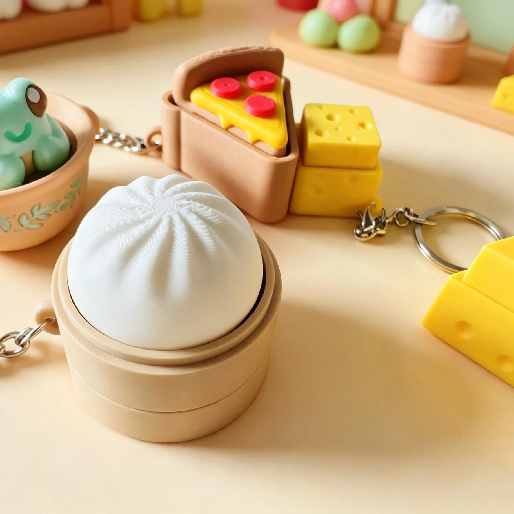 พวงกุญแจคีย์บอร์ดรูปชีสเค้ก พิ - 3D Printing Keyboard Keys บทวิจารณ์และราคา