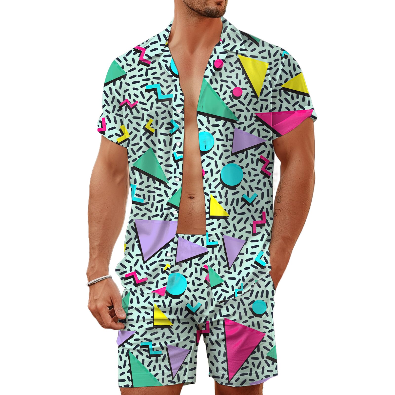 ชุดเสื้อเชิ้ตผู้ชายลายพิมพ์สาม - 3D Printing Jersey บทวิจารณ์และราคา