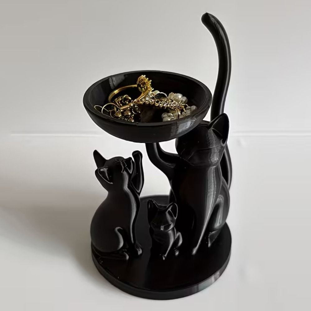ถาดใส่เครื่องประดับรูปแมวการ์ต - 3D Printing Ring Holder บทวิจารณ์และราคา