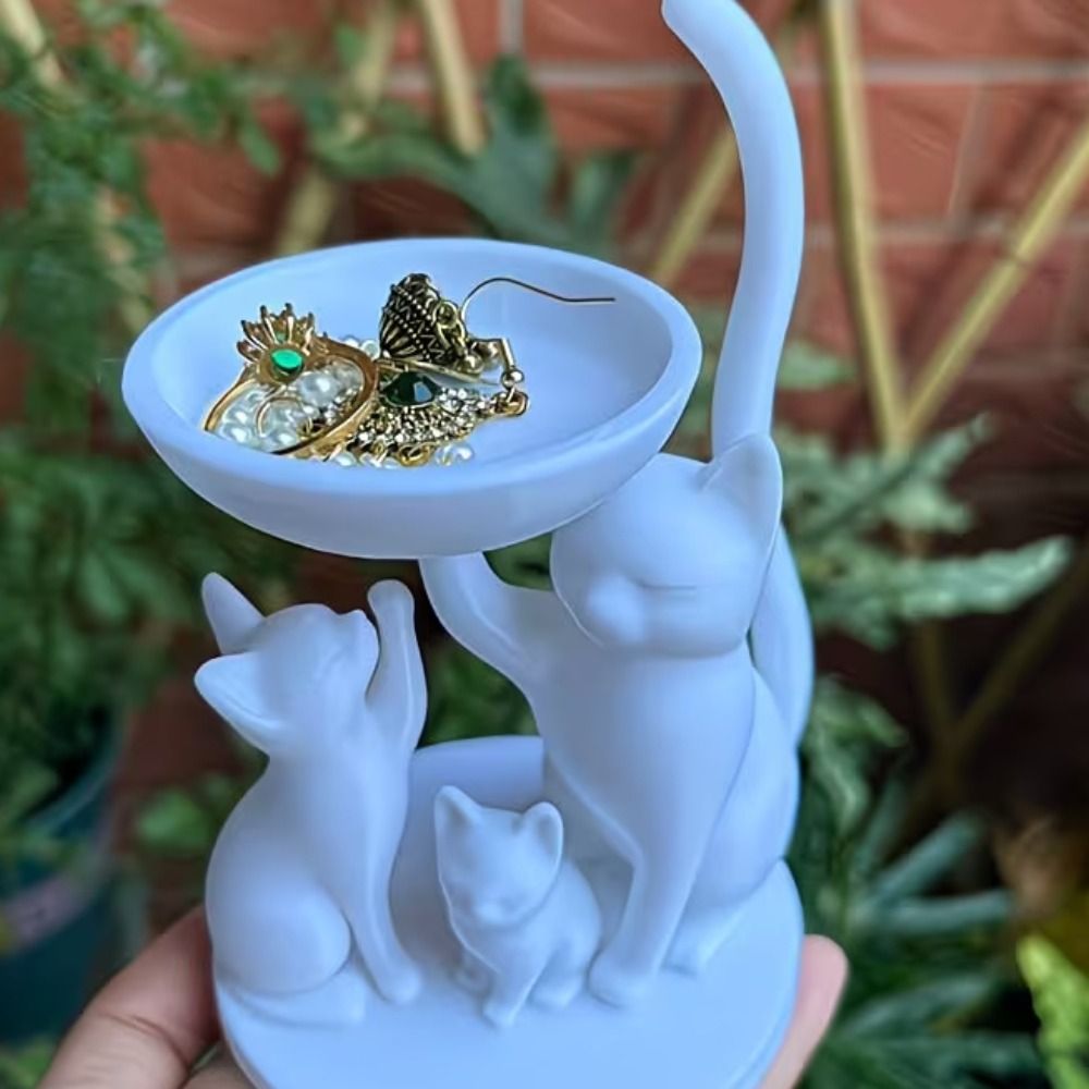 ถาดใส่เครื่องประดับรูปแมวการ์ต - 3D Printing Ring Holder บทวิจารณ์และราคา