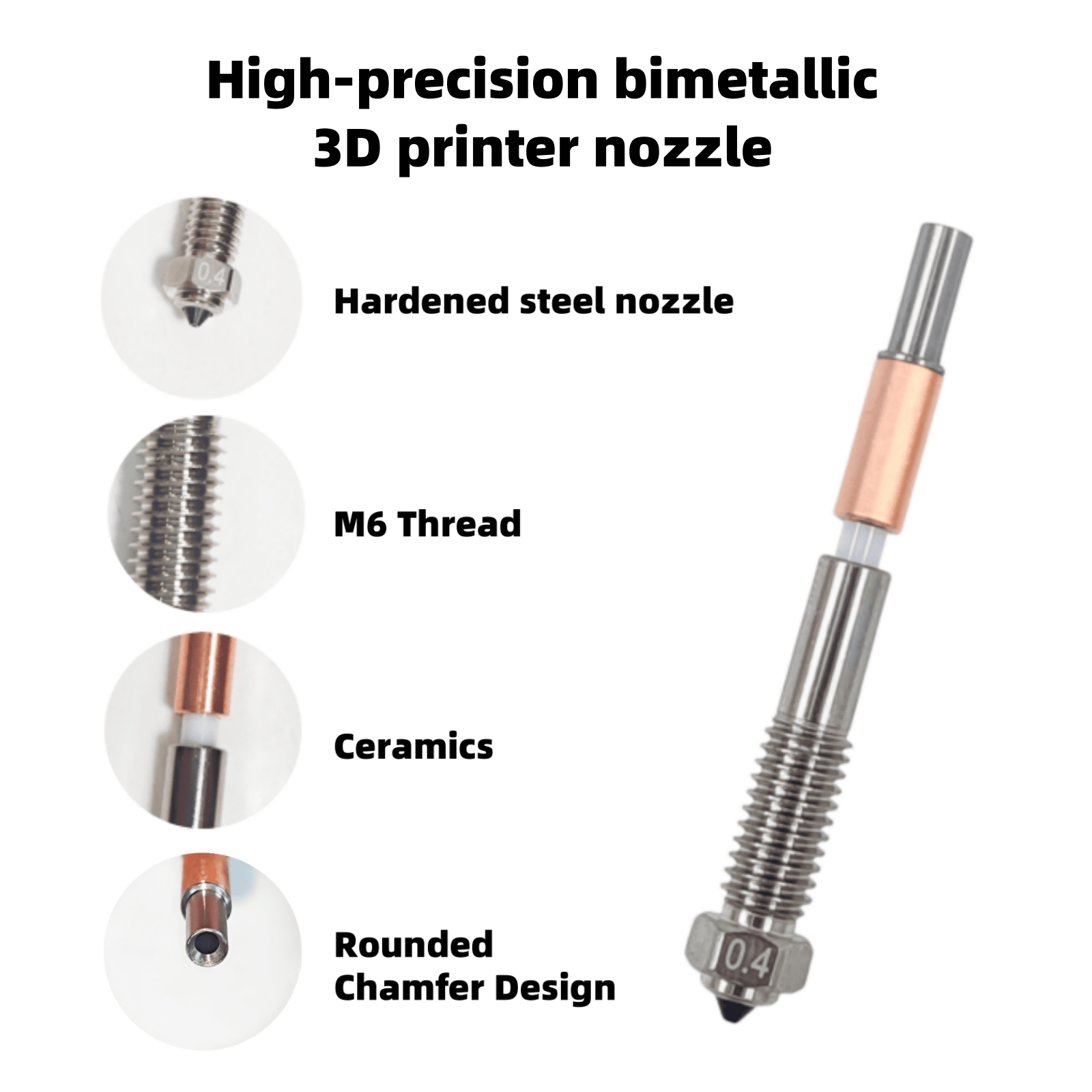 หัวฉีดไบเมทัลสำหรับ QIDI Plus  - 3D Print Removal Tool บทวิจารณ์และราคา