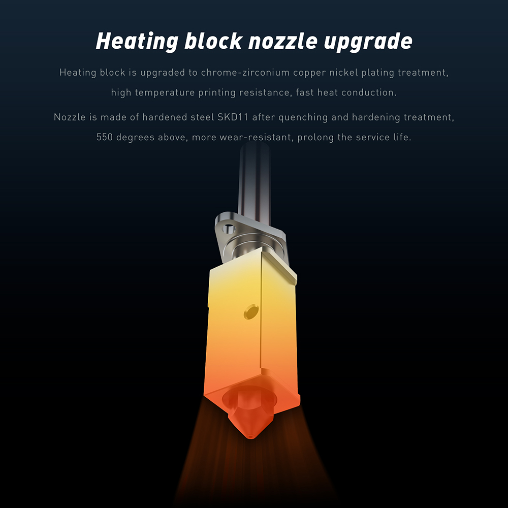 อัพเกรด 3D เครื่องพิมพ์ Hotend - 3D Printing X1 Carbon บทวิจารณ์และราคา