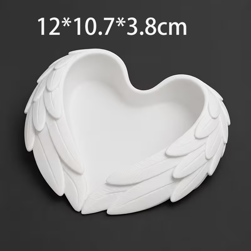 ถาดใส่เครื่องประดับรูปหัวใจปีก - 3D Printing Ring Holder บทวิจารณ์และราคา