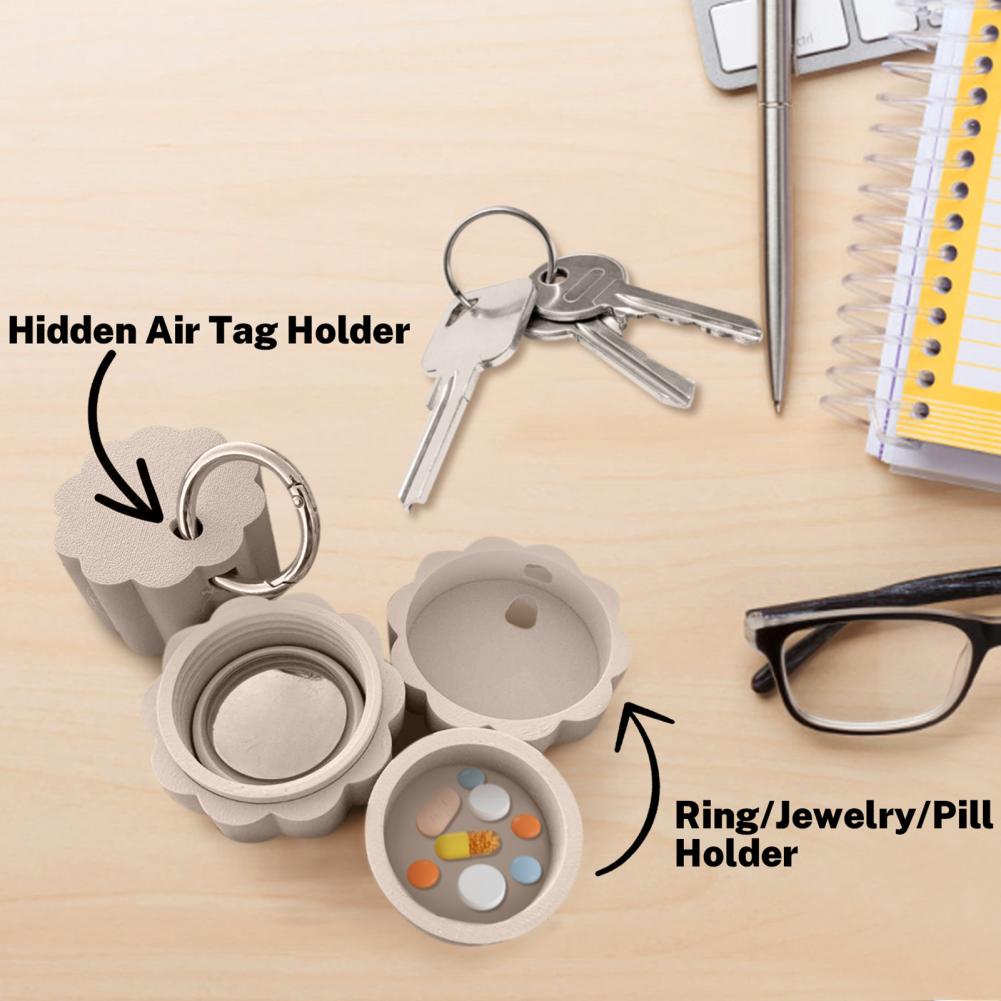พวงกุญแจกล่องยากันน้ําขนาดกะทั - 3D Printing Ring Holder บทวิจารณ์และราคา