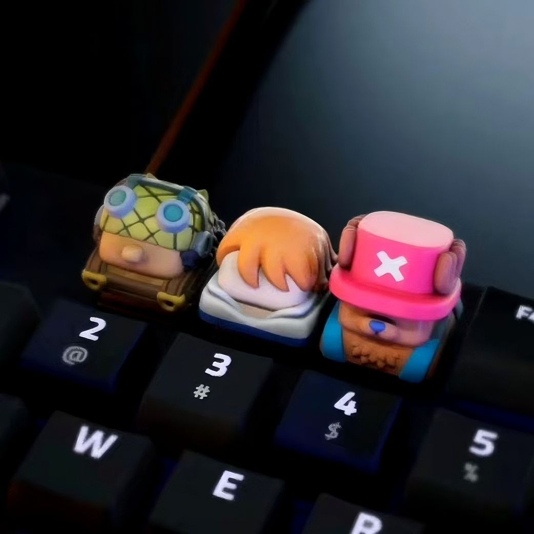 คีย์แคปวันพีซ ช็อปเปอร์ นามิ อ - 3D Printing Keyboard Keys บทวิจารณ์และราคา