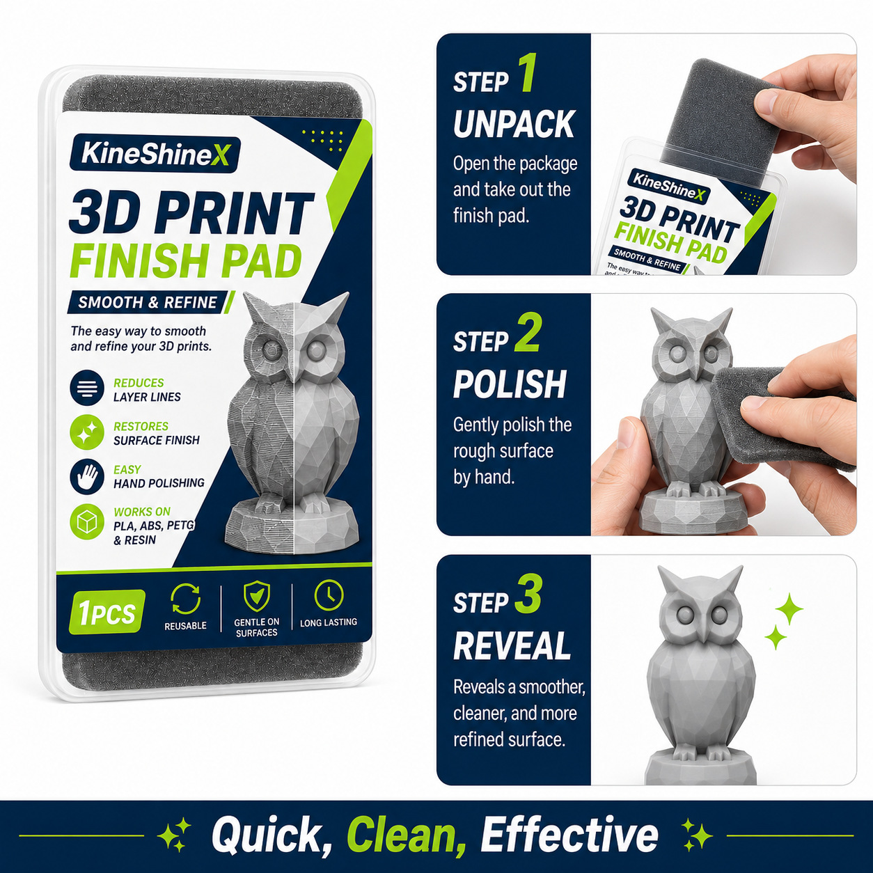 แผ่นขัดผิวสำหรับงานพิมพ์ 3 มิต - 3D Printing Model บทวิจารณ์และราคา