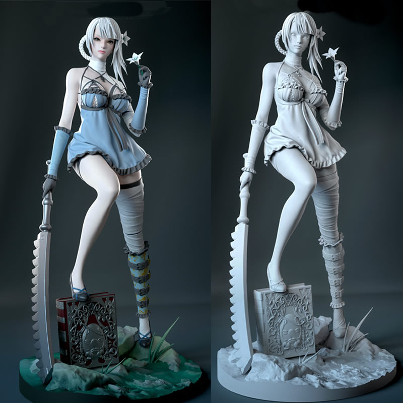 31 ซม.เกม 6004 Kaine 3D พิมพ์ป - 3D Printing Character บทวิจารณ์และราคา