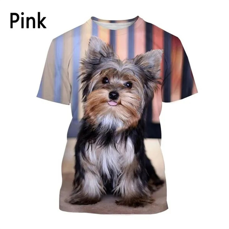 Yorkshire Terrier เสื้อยืดลายก - 3D Printing Yorkshire บทวิจารณ์และราคา