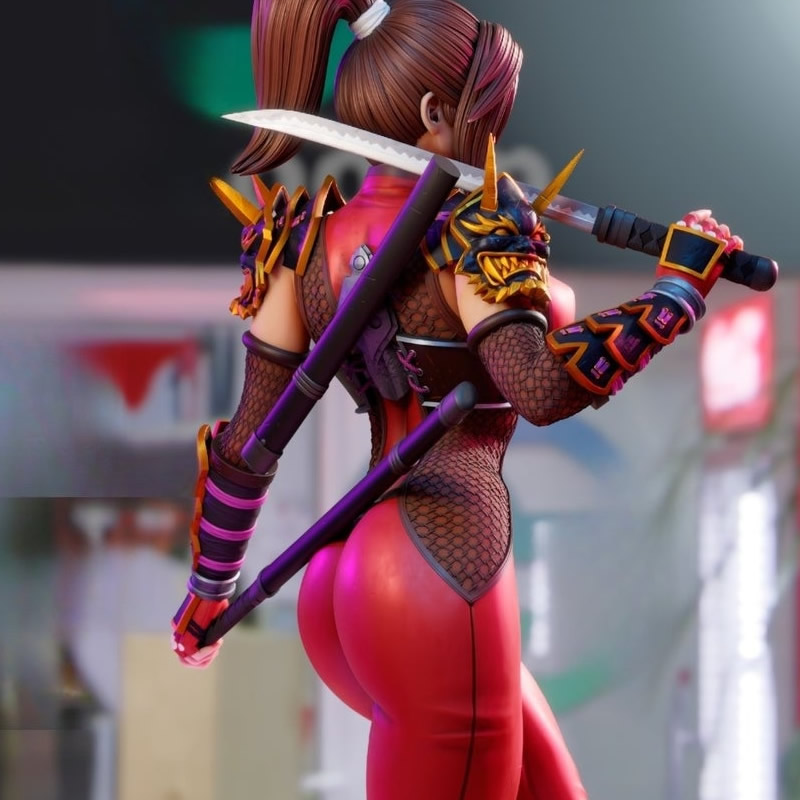 2 รูปแบบเกม 6125 Taki NSFW 3D  - 3D Printing Character บทวิจารณ์และราคา