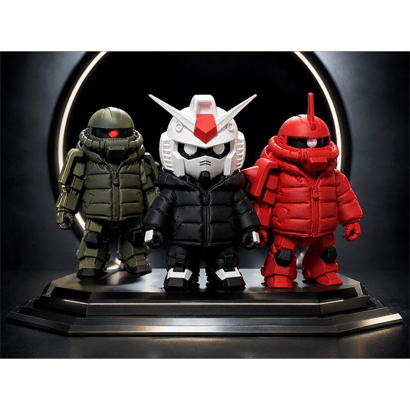 โมเดล Yige รุ่น Q Zaku Rx-0 โม - 3D Printing Gundam บทวิจารณ์และราคา