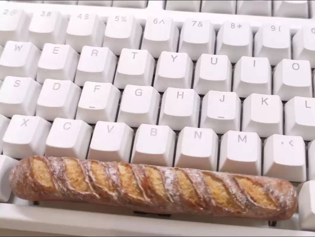 คีย์แคปรูปขนมบาแกตต์ - คีย์แคป - 3D Printing Keyboard Keys บทวิจารณ์และราคา