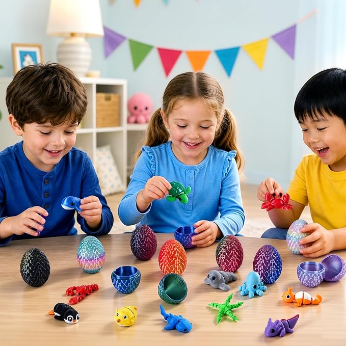 กล่องของขวัญเซอร์ไพรส์ 24 ชิ้น - 3D Printing Figure บทวิจารณ์และราคา